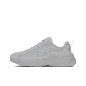 Under Armour Anti Slip Wear Resistant Low Top Casual Shoes Unisex Gray
