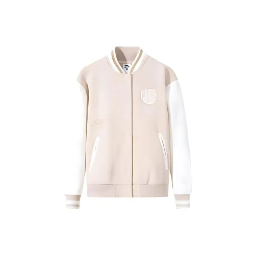 Anta Life Collection Baseball Jacket Women's Powder Puff Color