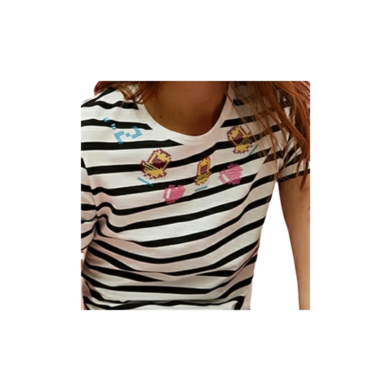 MAX&Co. T Shirt Women's Sky Blue-5
