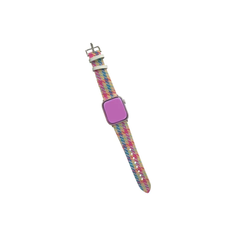 MSSM Apple Compatibility Watch Band Plush Woolen Material-4