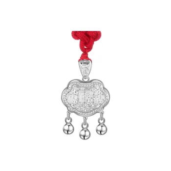 LAOYINJIANG S999 Fine Silver Pendants Kids'