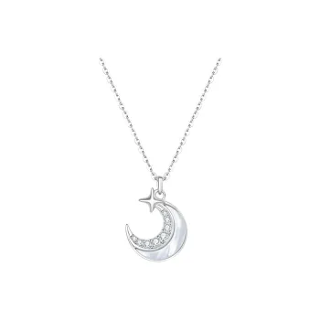 DESIGN CIRCLES S925 Silver Necklaces Women's