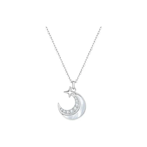 DESIGN CIRCLES S925 Silver Necklaces Women's