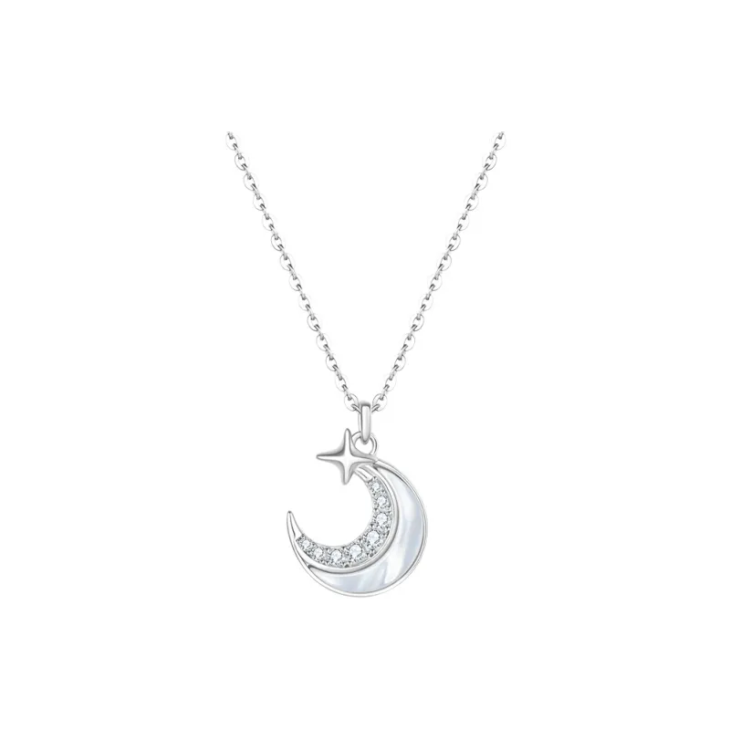 DESIGN CIRCLES S925 Silver Necklaces Women's-0