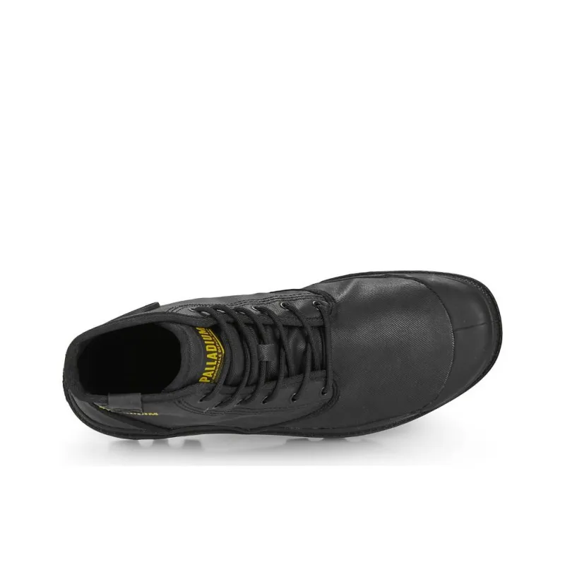 Palladium Abrasion-Resistant Short Outdoor Boots Men's Black-1