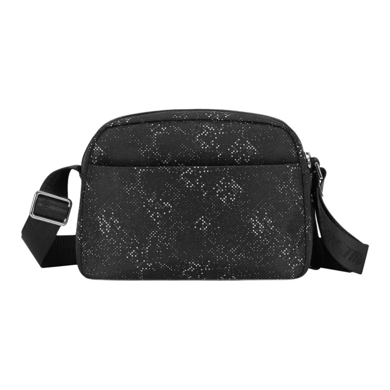 AMERICAN TOURISTER Fabric Shoulder Bag, Crossbody Bag Women's Black-2