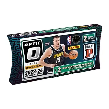 PANINI 2023 24 Donruss Optic Basketball Card, Envelope, International Version Sports Cards 1 Box Included