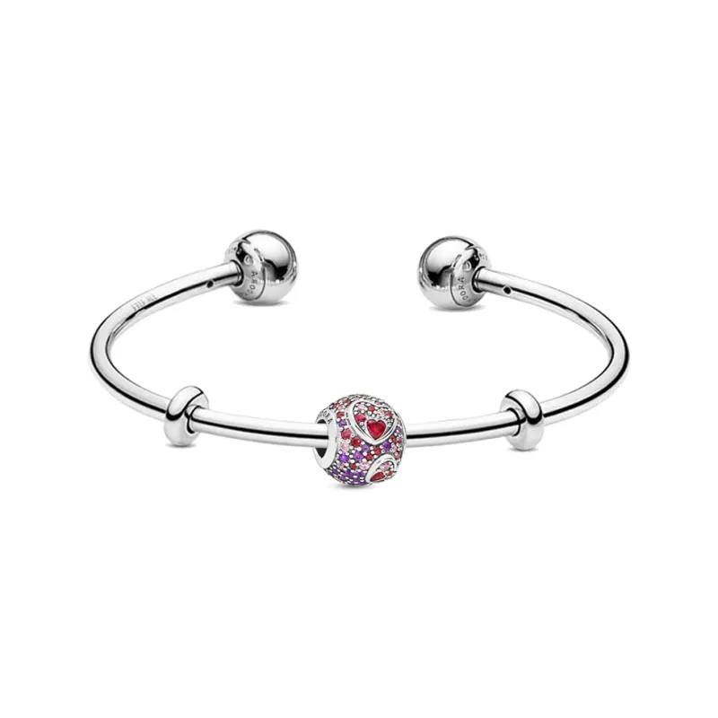 Pandora 925 Sterling Silver Bangles Unisex-0