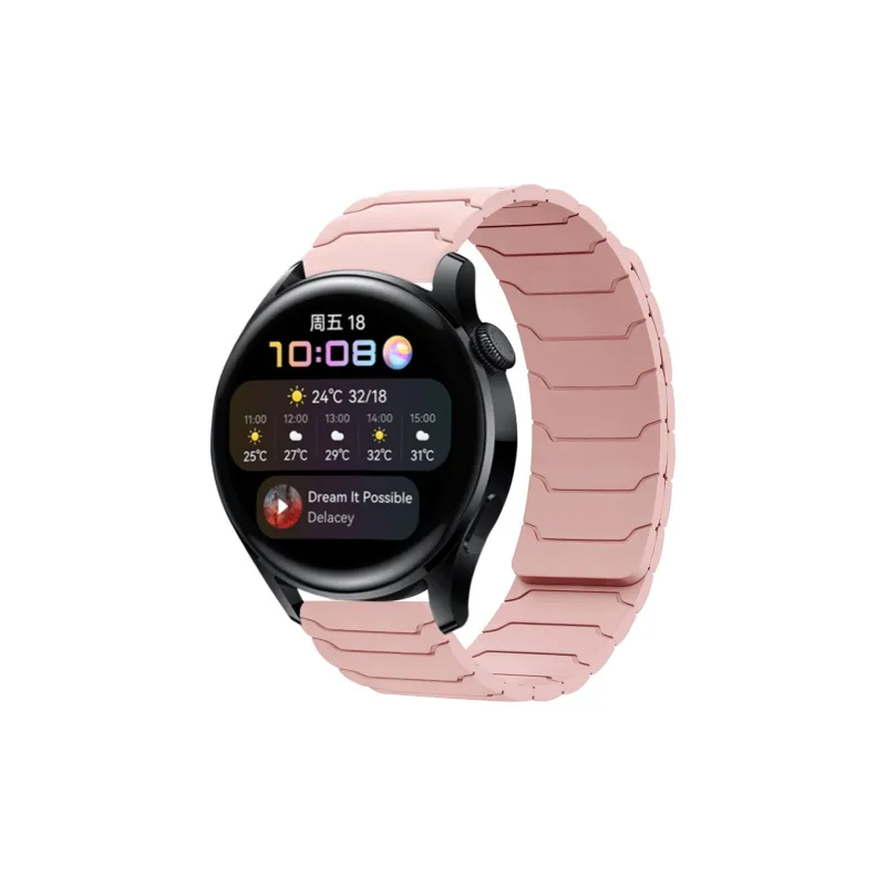 MSSM Huawei Compatibility Watch Band 210mm 46 Watch Dial Silicone Material-4