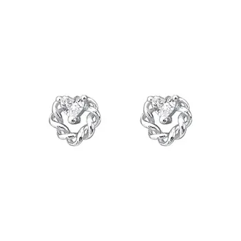 GIFT&CO S925 Silver Stud Earrings Women's