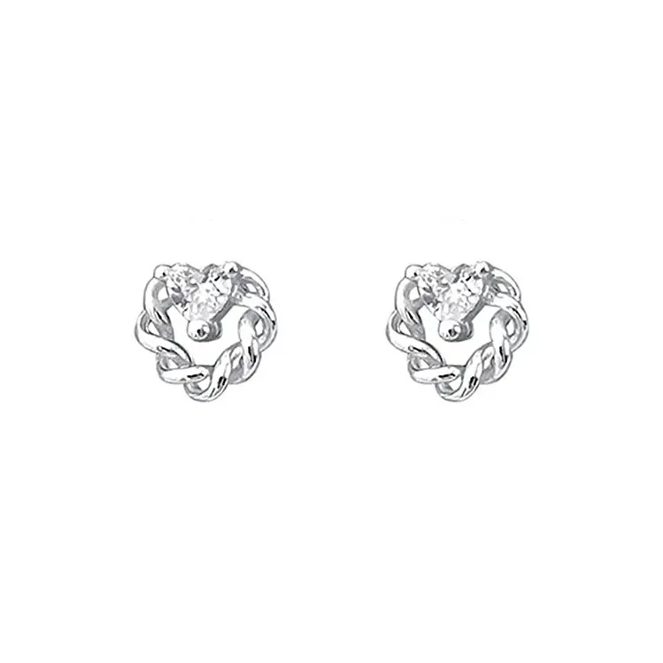 GIFT&CO S925 Silver Stud Earrings Women's-5