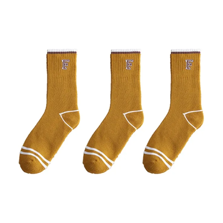 YUZHAOLIN Mid Calf Socks Men's Multi double Loading-10
