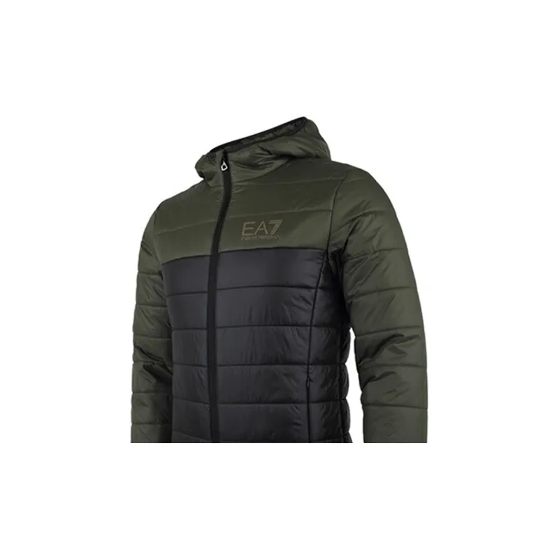 EMPORIO ARMANI EA7 Puffer Jacket Men's Army Green-5