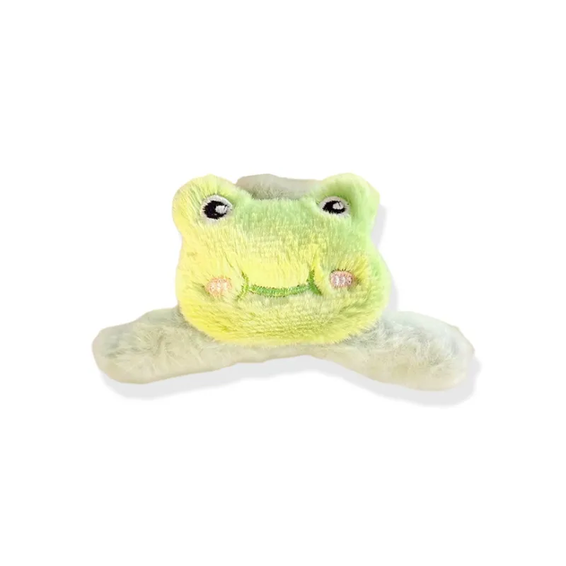 Inkopper Plush Hair Clips Women's-6