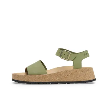 Birkenstock Glenda Strap Sandals Women's Tea Green Narrow Fit