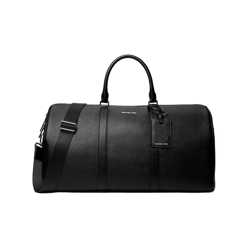 MICHAEL KORS MK Cooper Polyurethane Portable One Shoulder Travel Bag Men's Black-0