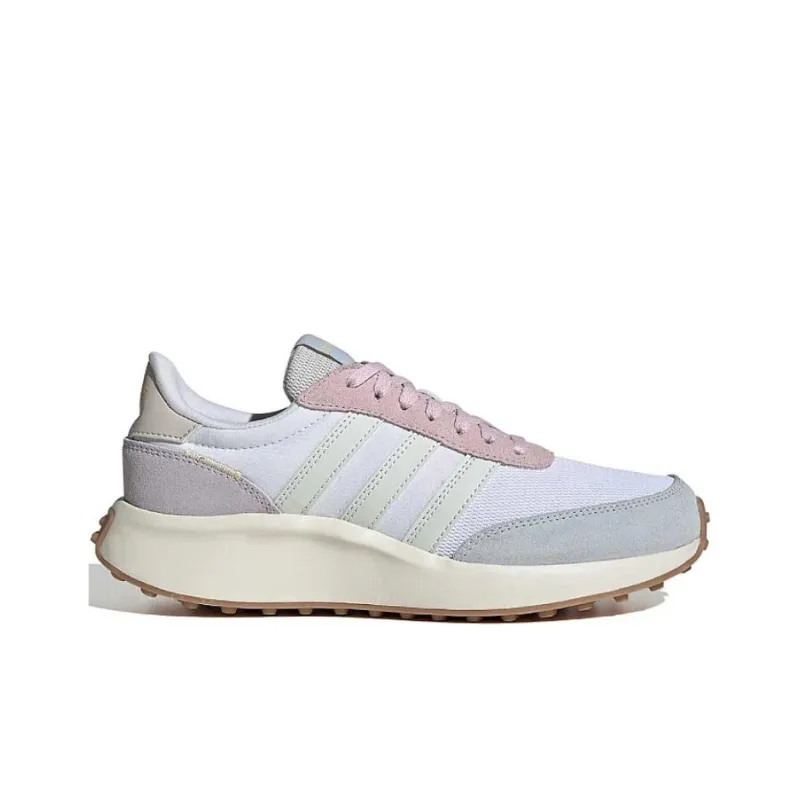 Adidas RUN 70s Anti Slip Wear Resistant Low Top Running Shoes Women's Blue Pink-1