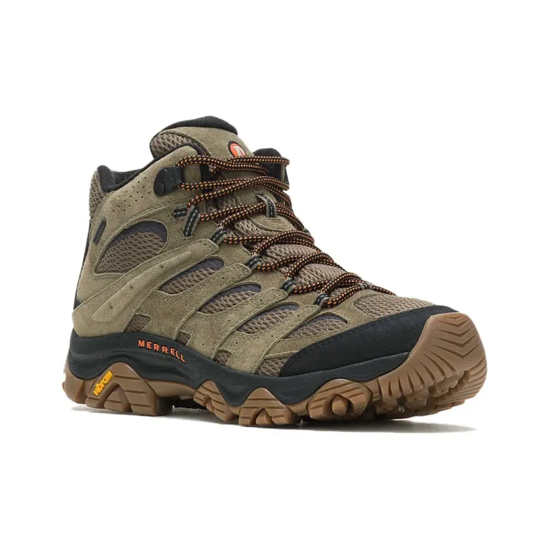 MERRELL Moab 3 Mid Waterproof 'Olive Gum'-2