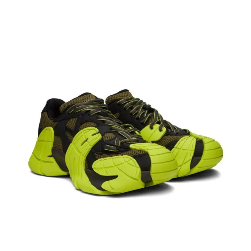 CAMPERLAB Tormenta Low Top Casual Shoes Unisex Black Green-3