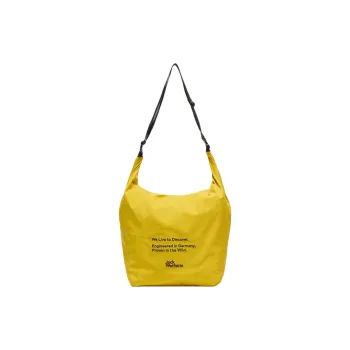 Jack Wolfskin Nylon Shoulder Bag Tubas Unisex Sunshine Yellow