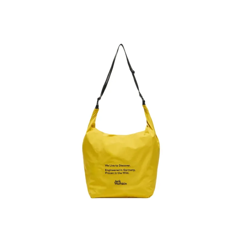 Jack Wolfskin Nylon Shoulder Bag Tubas Unisex Sunshine Yellow-0