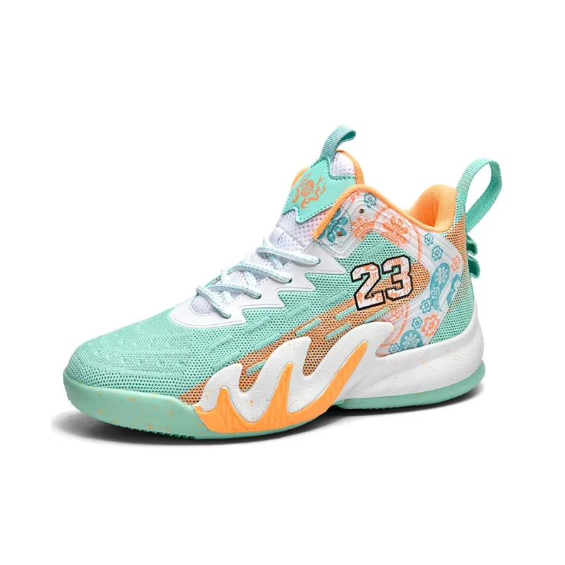 MUSHILANDI Slip Resistant Breathable Height Increasing Rebound Mid Top Basketball Shoes Unisex-7