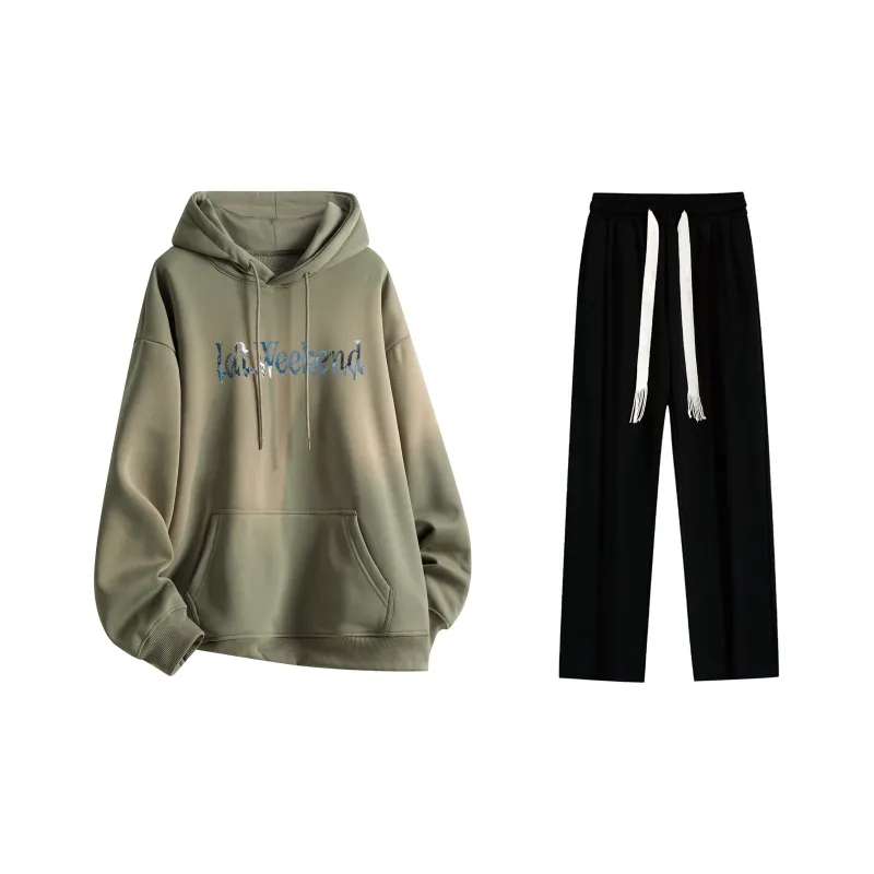 LA'T.WEEKEND Sweatshirt Set Unisex-64
