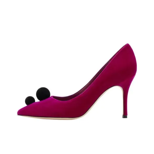 MANOLO BLAHNIK High Heels Women's Fuchsia