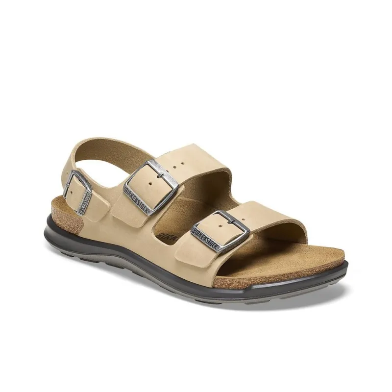 Birkenstock Milano Crosstown Beach Sandals Women's Tobacco Brown Narrow Fit-1