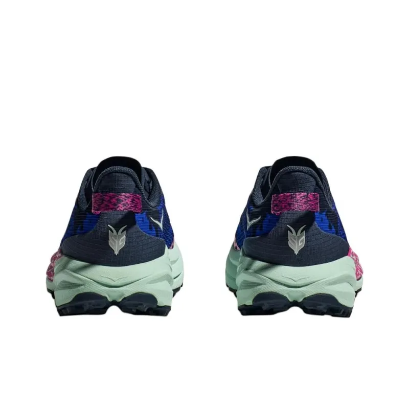 HOKA ONE ONE SPEEDGOAT 6 Anti Kick Cushioning Low Top Kids' Running Shoes Dark Blue Teenagers-3