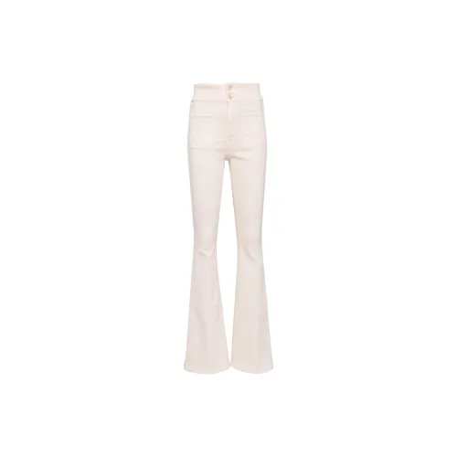 Veronica Beard Jeans Women's Light Beige White