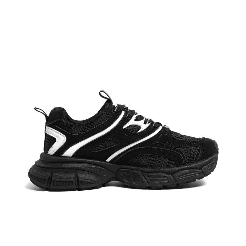 HUANQIU Cushioning Anti-Slip And Wear-Resistant Low-Top Chunky Sneakers Women's-13