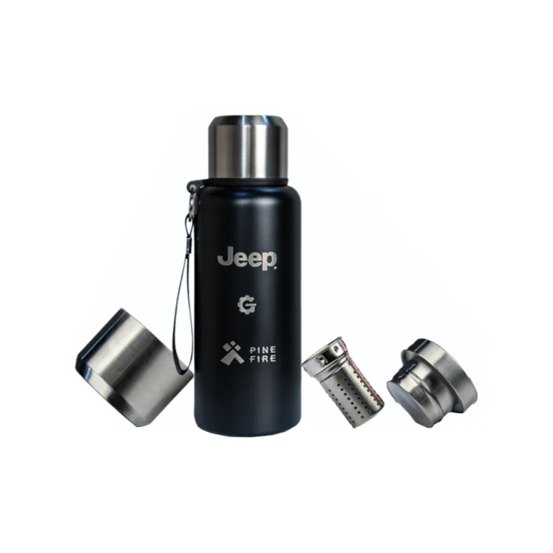 Jeep Outdoor Water Equipment Food Grade Stainless Steel 600ml/800ml-1