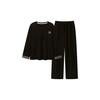 Follow The United States Pajama Set Men's Black