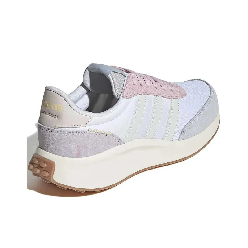 Adidas RUN 70s Anti Slip Wear Resistant Low Top Running Shoes Women's Blue Pink-3