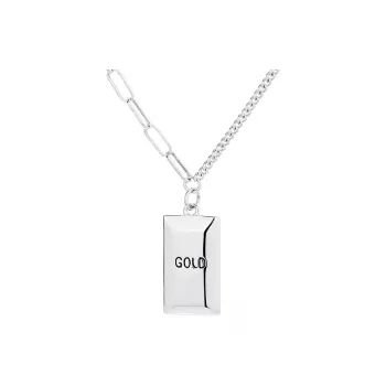 CHINA GOLD Sterling Silver Necklaces Women's