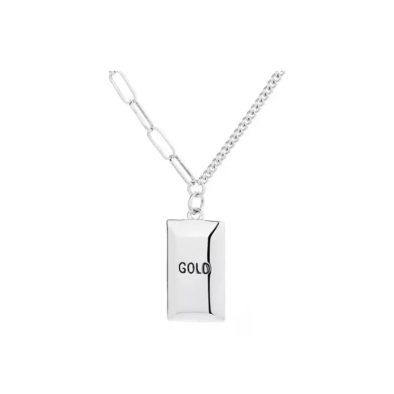 CHINA GOLD Sterling Silver Necklaces Women's-0
