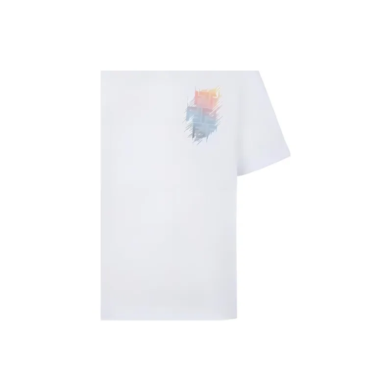 FENDI T Shirts Men White-5