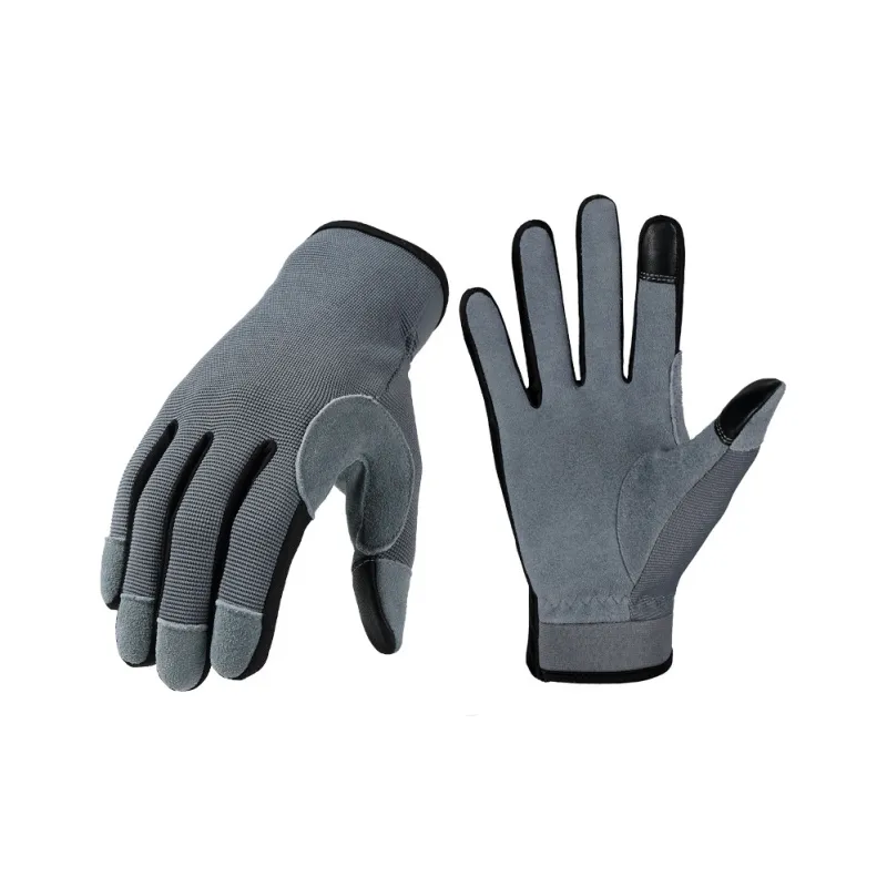 Yamaichi Maru Cow Split Leather Gloves Unisex-3