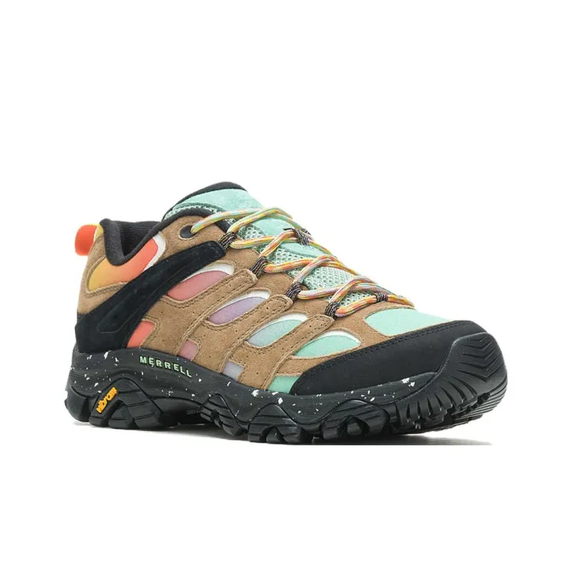 Unlikely Hikers x MERRELL MOAB 3 Wear-Resistant Low-Top Trekking Shoes Men's Brown-1