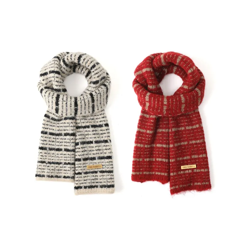 FREE RABBITⅡ Knit Scarves Unisex-7