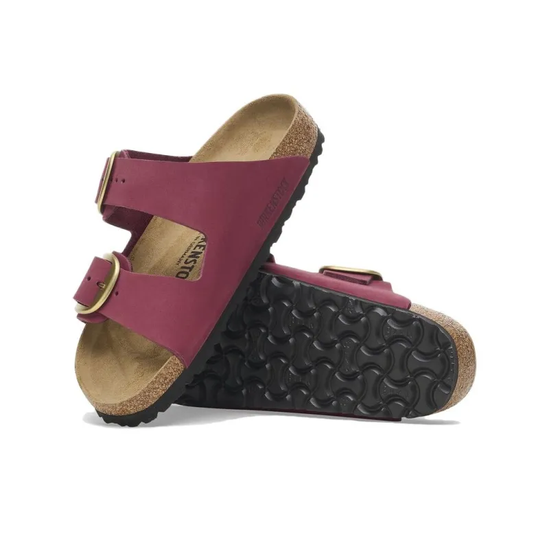 Birkenstock Arizona Big Buckle EVA Slip-Resistant Slide Slippers Women's Red Regular-5