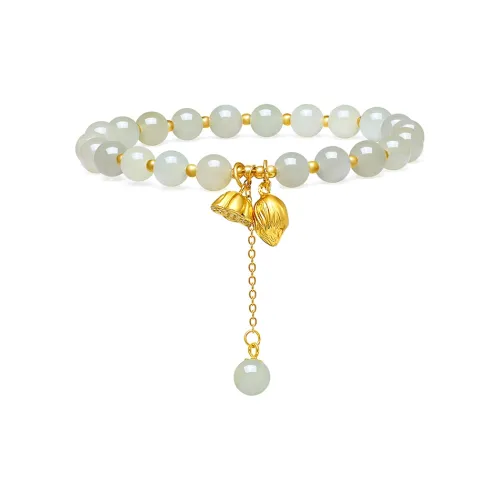 YIBO YB Hetian Jade Bracelets Green Jade Women's