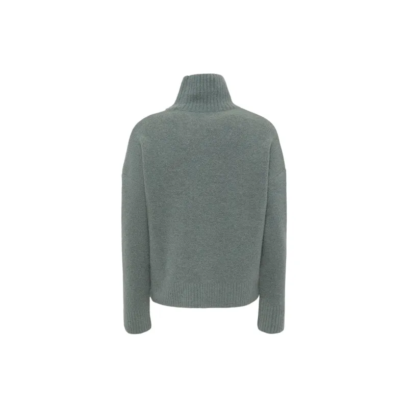 AMIPARIS Paris Ami De Coeur High Neck Knitted Jumper-1