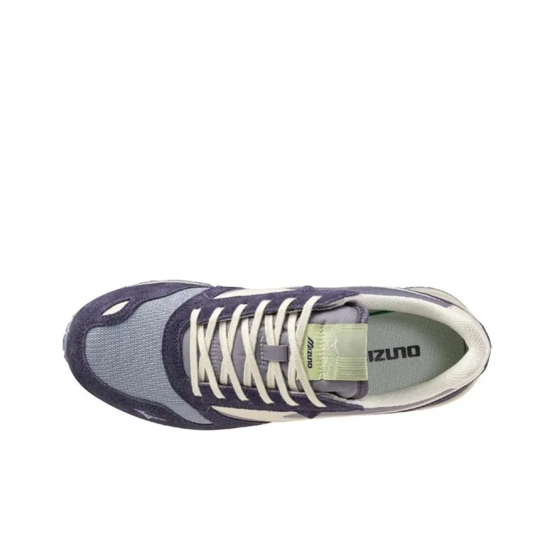 Mizuno RB87 Anti Slip Wear Resistant Low Top Running Shoes Unisex Blue Gray-2