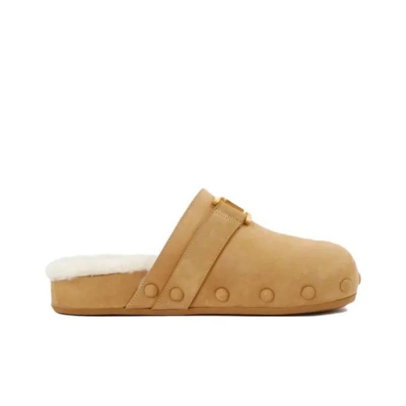 Chloé Marcie Shearling Clog-1