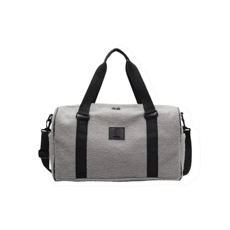 GOX Polyester Travel Bag Regular Unisex Ecru/Black/Gray Pink/Brown-7