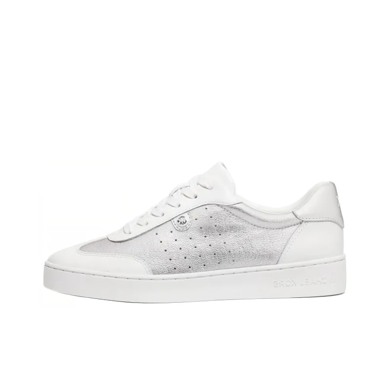 MICHAEL KORS Scotty Low Top Skateboard Shoes Women's White-0