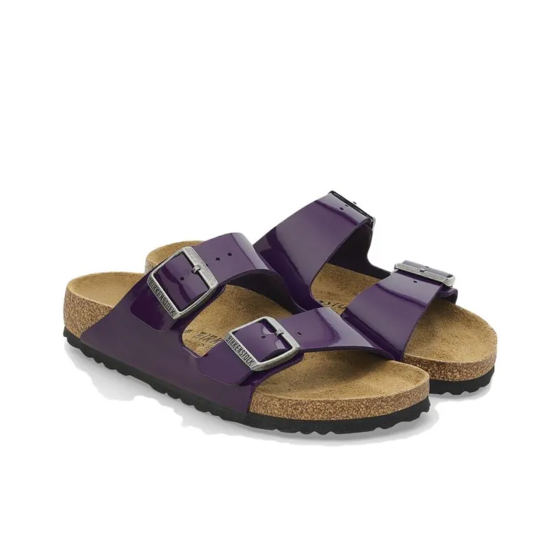 Birkenstock Arizona Series EVA Slip-Resistant Slide Slippers Unisex Dark Purple-3