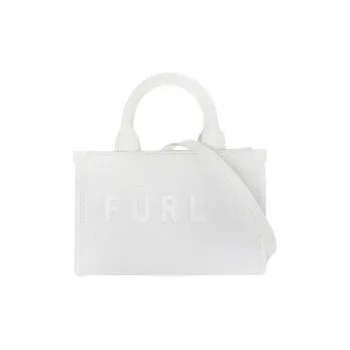 Furla Leather Tote Bag, Shopping Bag, Crossbody Bag, One Shoulder Handbag Women's White